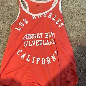 Women’s tank top size small orange